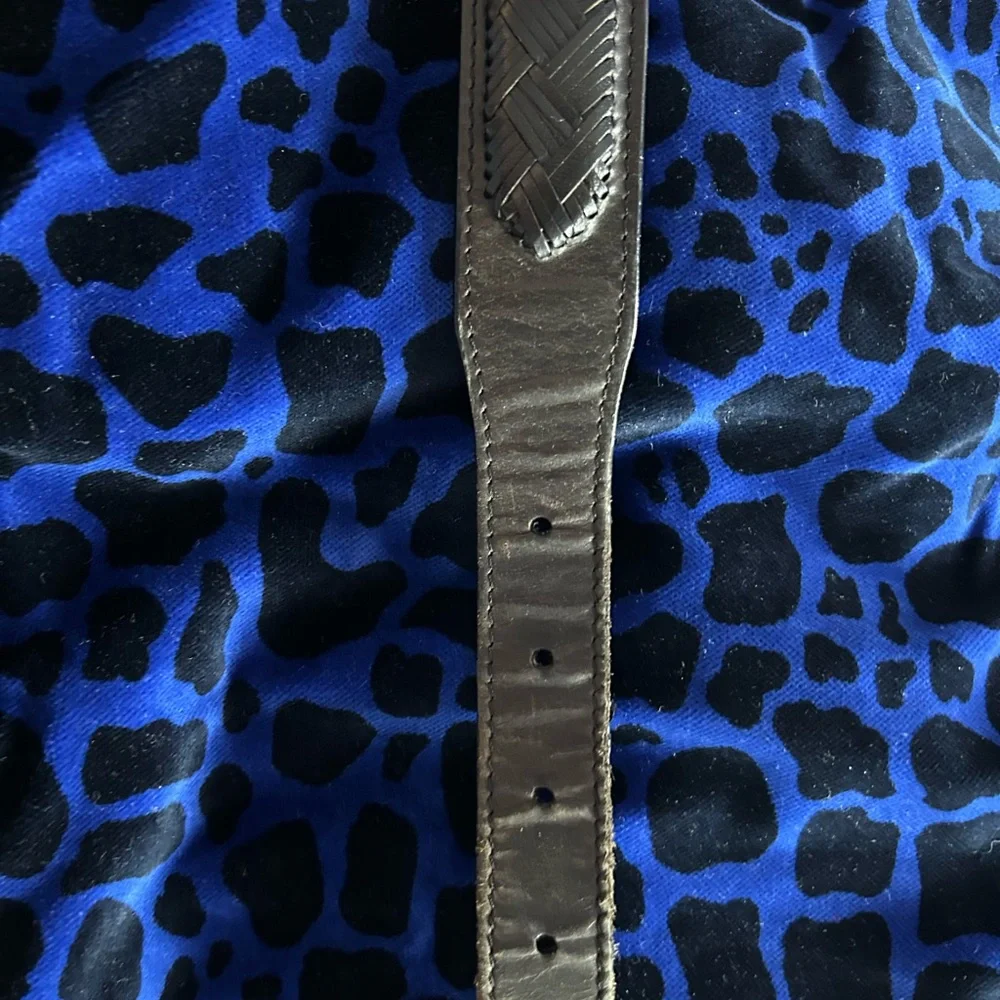 Sentry Black Leather Golf Belt 1996